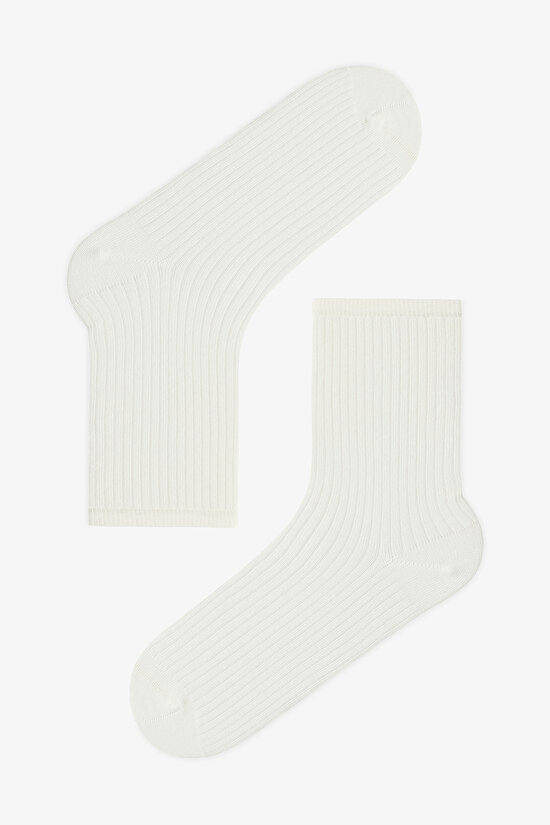 Bowtie Lemon 2'li Soket Çorap - 2