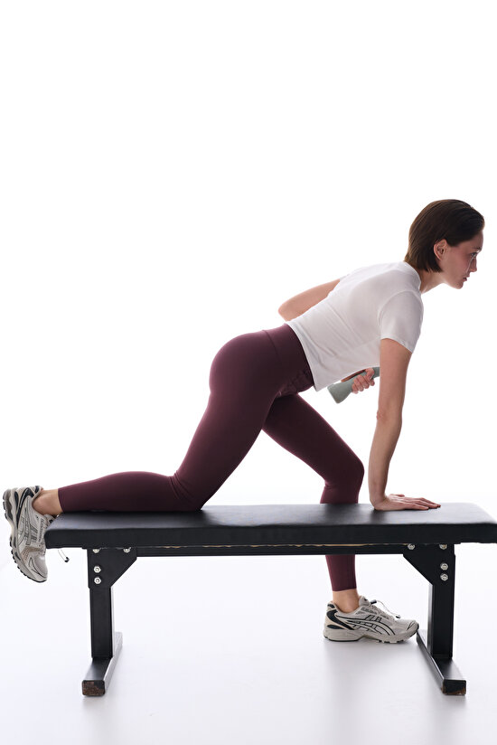 Bordo Corset Effect Tayt - 1