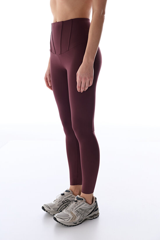 Bordo Corset Effect Tayt - 3