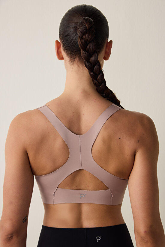 #İzbırakmaz Açık Kahve Orta Destek Zero Feel Bra Spor Sütyeni #İzbırakmaz Açık Kahve Orta Destek Zero Feel Bra Spor Sütyeni - 6