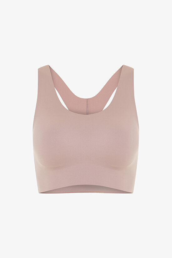 #İzbırakmaz Açık Kahve Orta Destek Zero Feel Bra Spor Sütyeni #İzbırakmaz Açık Kahve Orta Destek Zero Feel Bra Spor Sütyeni - 7