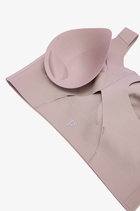 #İzbırakmaz Açık Kahve Orta Destek Zero Feel Bra Spor Sütyeni #İzbırakmaz Açık Kahve Orta Destek Zero Feel Bra Spor Sütyeni - 10