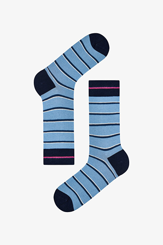 Erkek Renkli Candy Stripes 3'lü Soket - 2