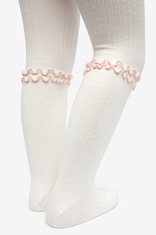 Pretty Frill Külotlu Çorap - 5