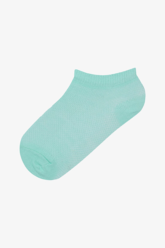 Kız Çocuk Basic Colorful 4lü Patik Çorap - 3