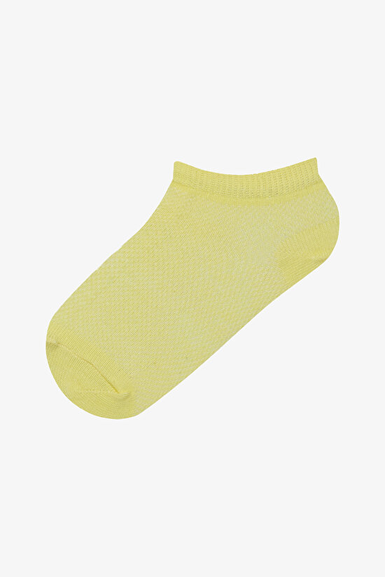 Kız Çocuk Basic Colorful 4lü Patik Çorap - 4