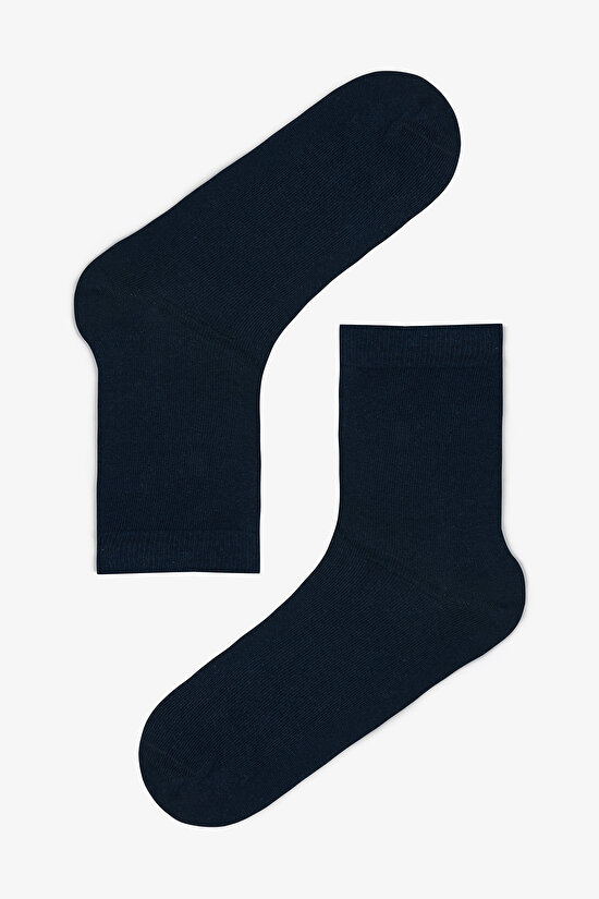 Erkek Blue Line Çizgili 5'li Soket Çorap - 4