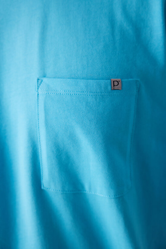 Erkek Mavi Şort Pijama Takımı - 3