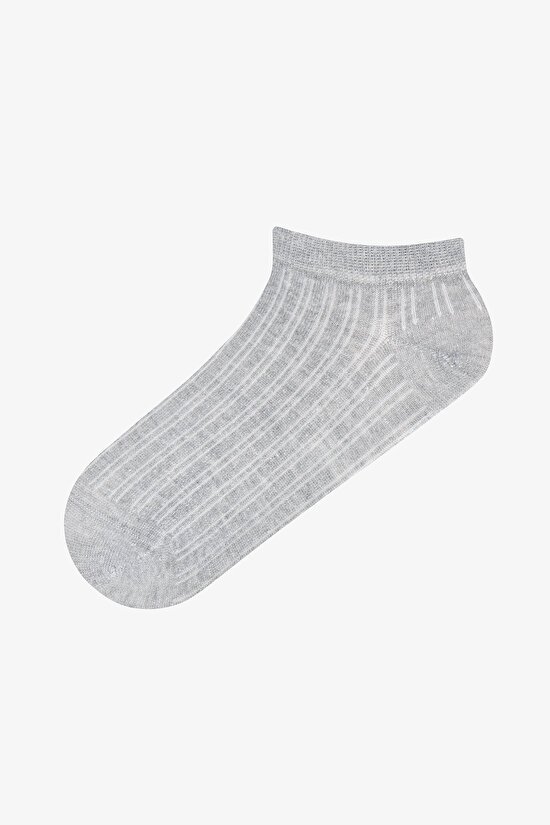 Softy Jacquard 5'li Patik Çorap - 5