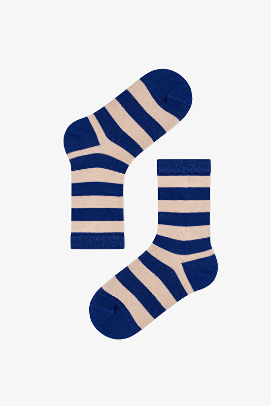 Erkek Çocuk Stripe Trio 3lü Soket Çorap - 3