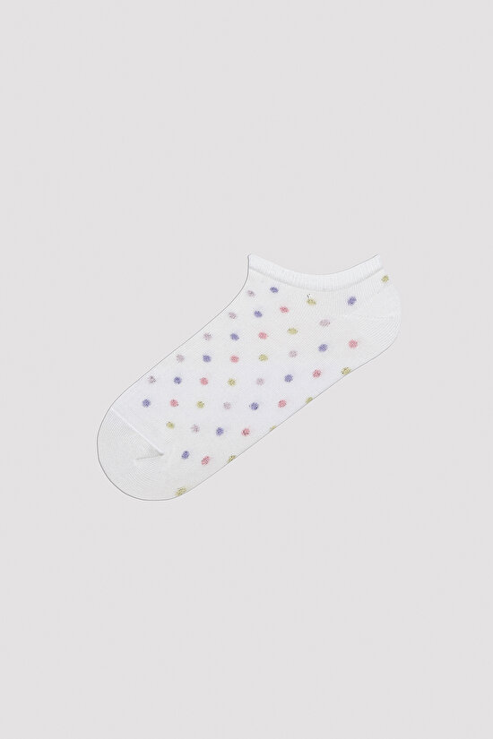 Shiny Dotted Line 5in1 Liner Socks - 3