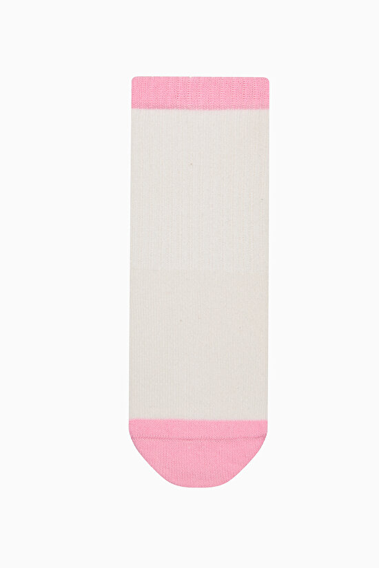 Kız Çocuk Heart Çok Renkli 3lü Soket Çorap - 11