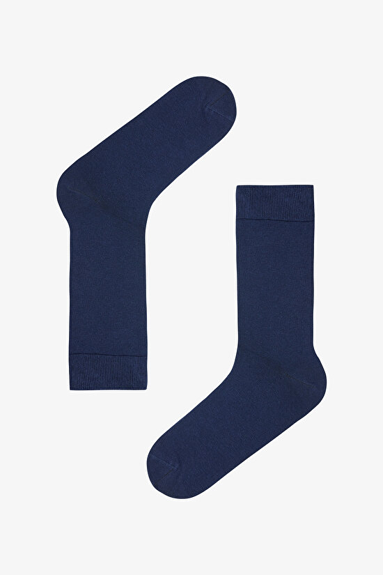 Çok Renkli Erkek Blue Stripe 3lü Soket Çorap Çok Renkli Erkek Blue Stripe 3lü Soket Çorap - 3
