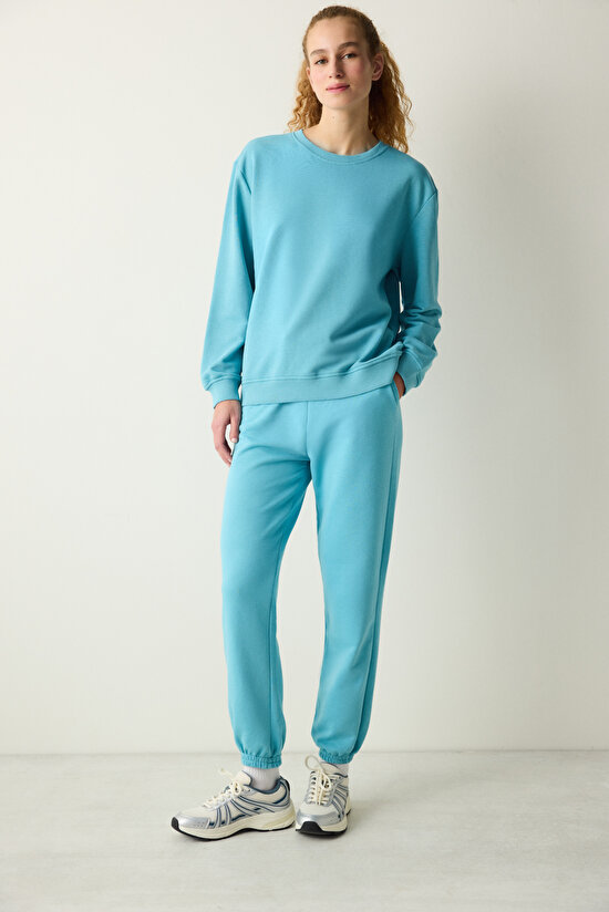 High Rise Active Green Jogger - 4