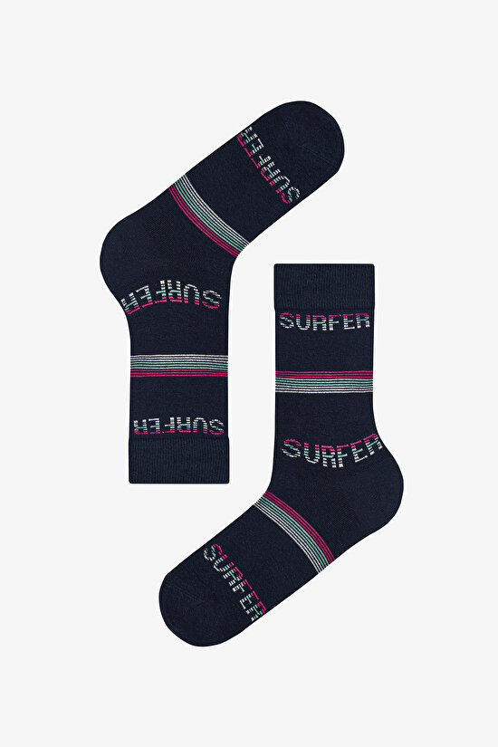 Erkek Renkli Wave Club 2'li Soket - 2