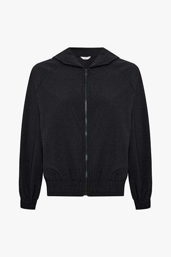 Two Striped Zipped Hoodie - 8