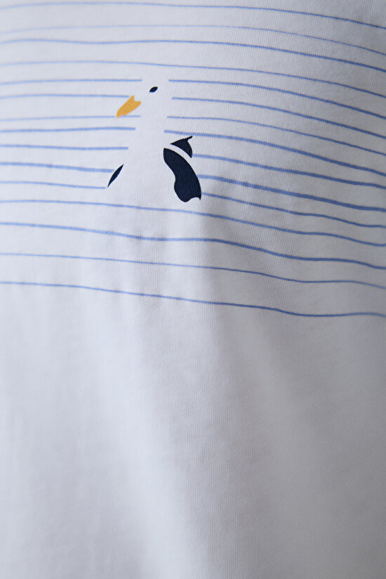 Seagull Shorts Çok Renkli Cepli Pijama Takımı - 3