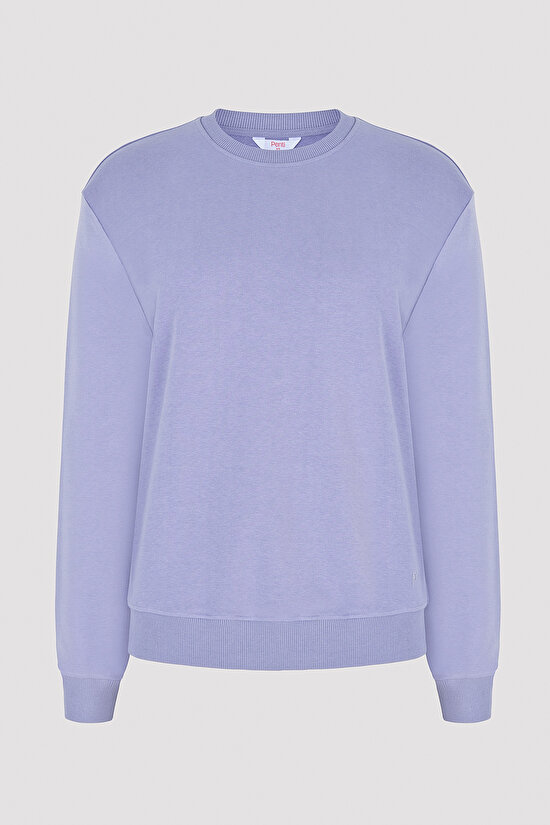 Oversize Active Lilac Sweatshirt - 4