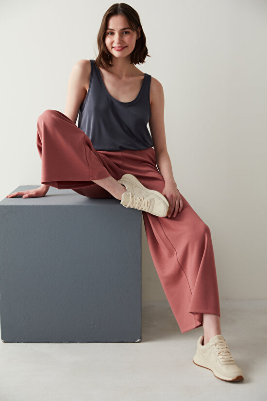 WIDE LEG JOGGER, L, RS13 GUL KURUSU - 4