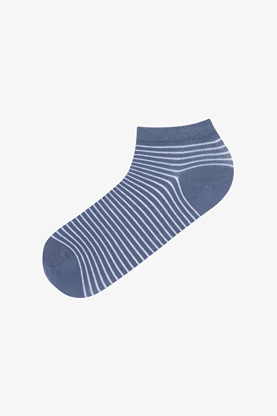 Man Stripe 5in1 Multi Colour Liner Socks - 4