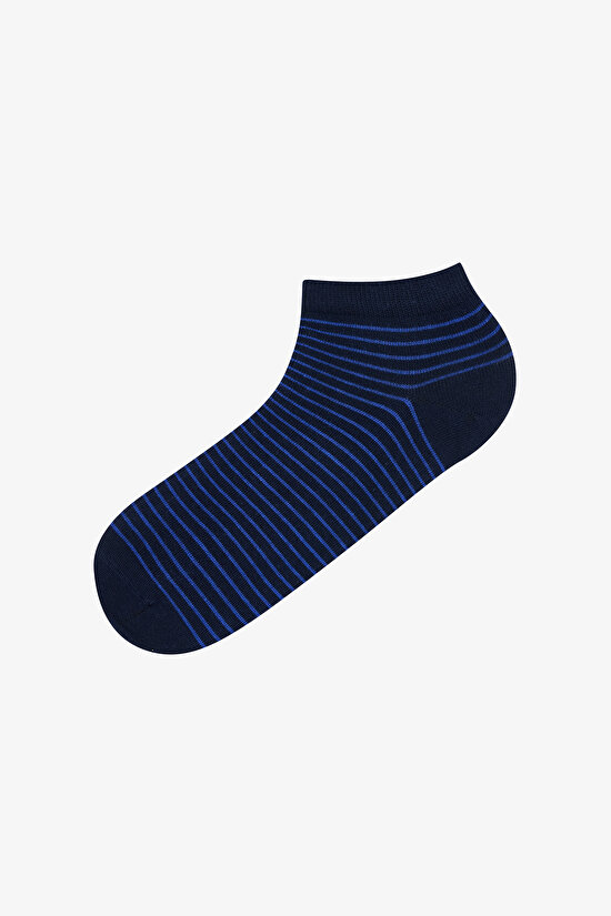 Man Stripe 5in1 Multi Colour Liner Socks - 5