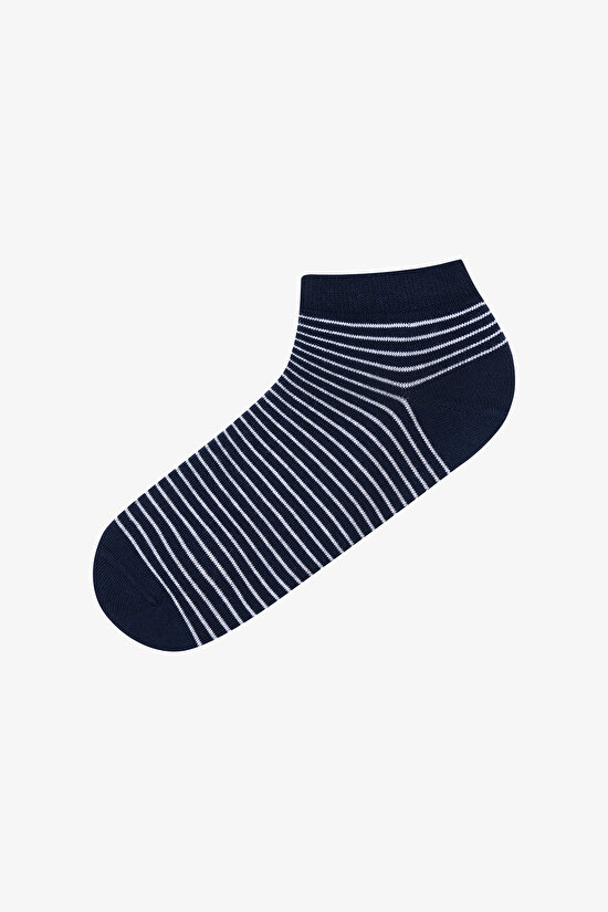 Man Stripe 5in1 Multi Colour Liner Socks - 6