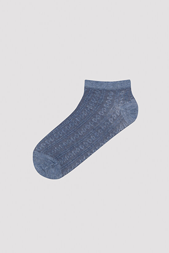 Colorful Jacquard 5in1 Liner Socks - 3