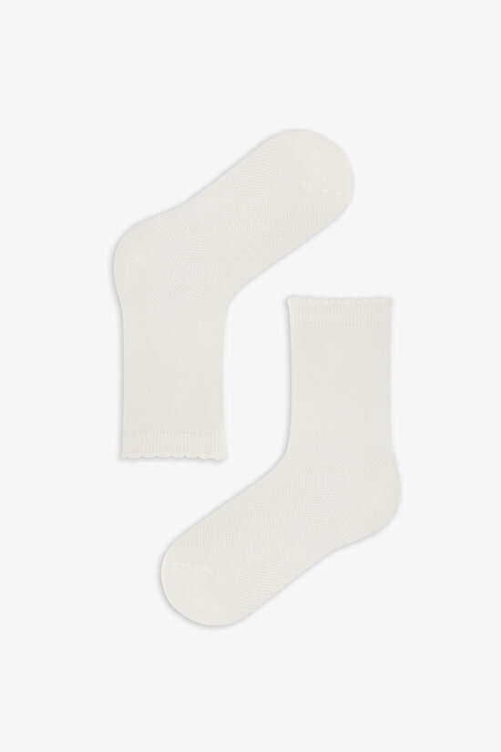 Renkli Kız Çocuk Cozy Club 4 'lü Soket Çorap - 3