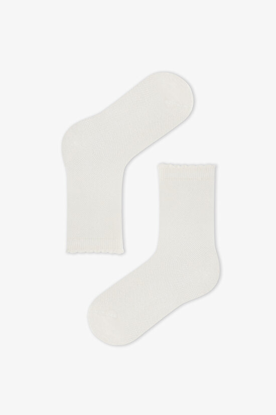 Renkli Kız Çocuk Cozy Club 4 'lü Soket Çorap - 4