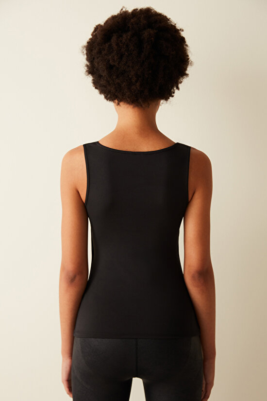 V Yaka Siyah Üst - 5