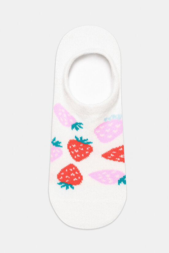 Kız Çocuk Strawberry 2li Suba Çorap - 3