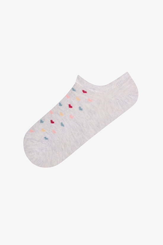 Cross Heart 3'lü Sneaker Çorabı - 2