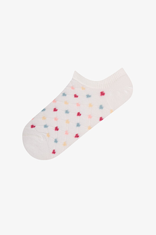 Cross Heart 3'lü Sneaker Çorabı - 4
