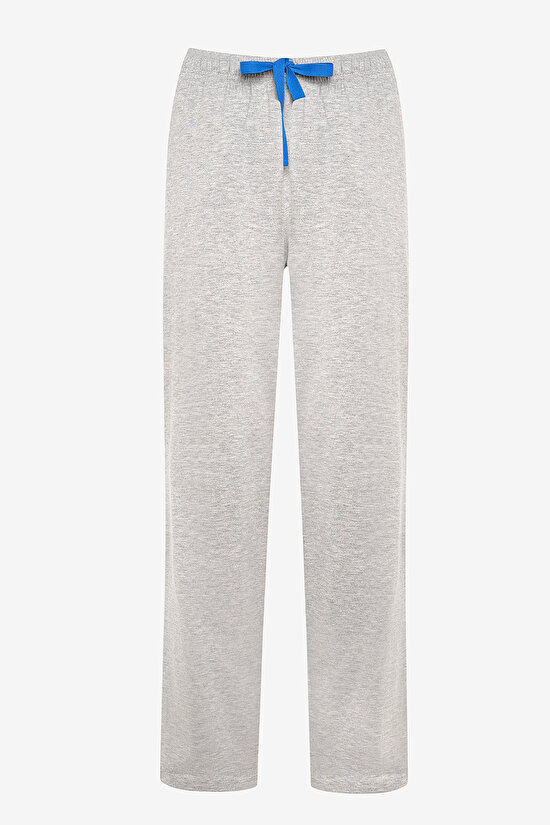 Mountain Çok Renkli Pantolon Pijama Takımı - 8