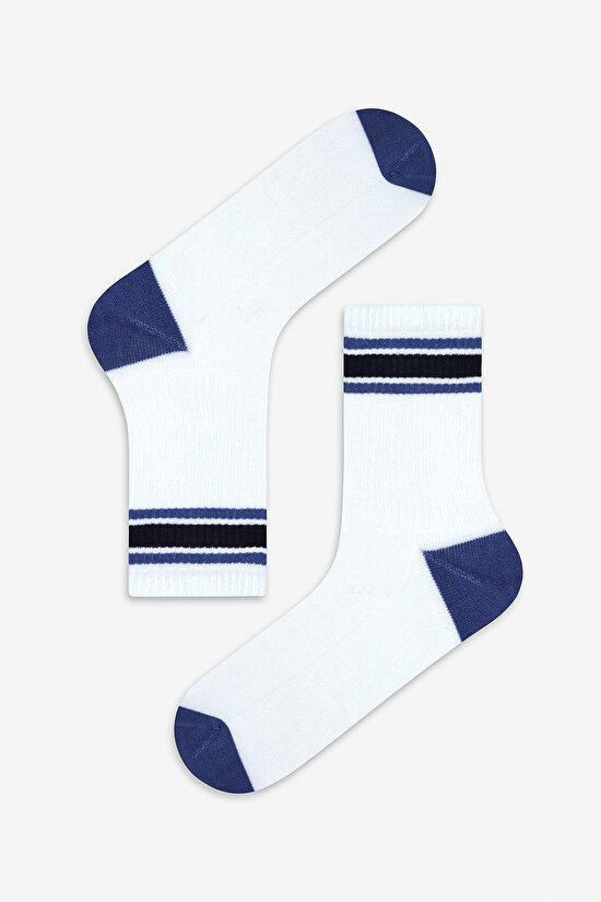 Man Young 3in1 White Socket Socks - 3
