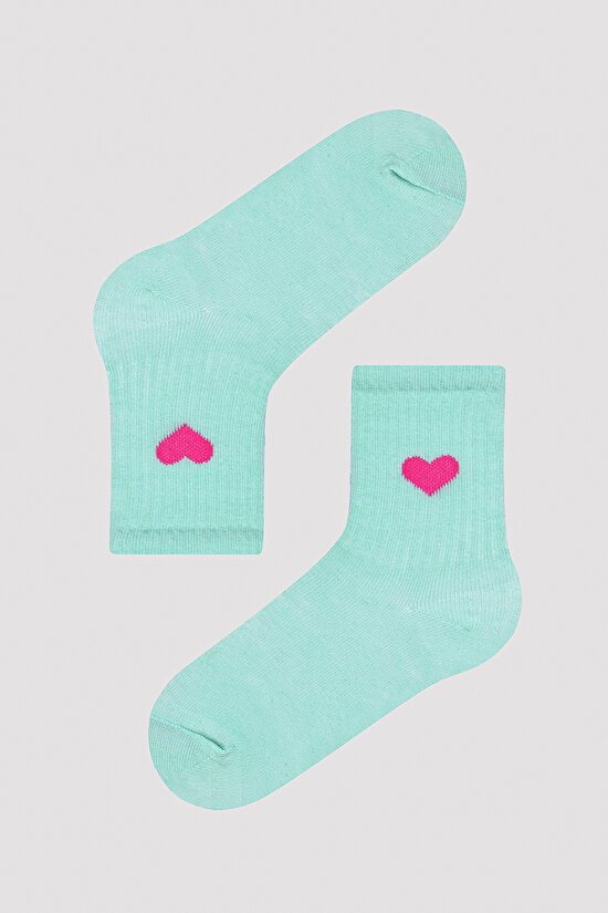 Girls Jelly Bear 4in1 Tennis Socket Socks - 4