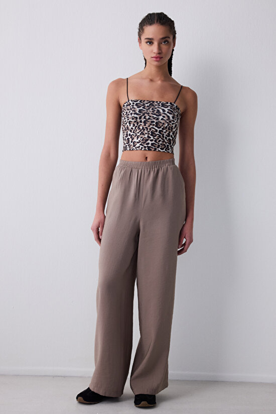 Multi Color Crop Printed Top - 4