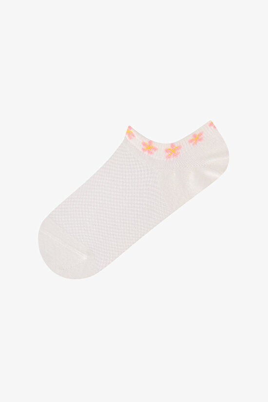 Floral Ankle 2in1 Sneaker Socks - 3