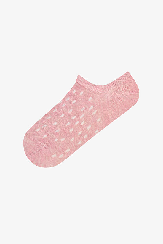 Trendy Pattern 5'li Sneaker Çorabı - 3