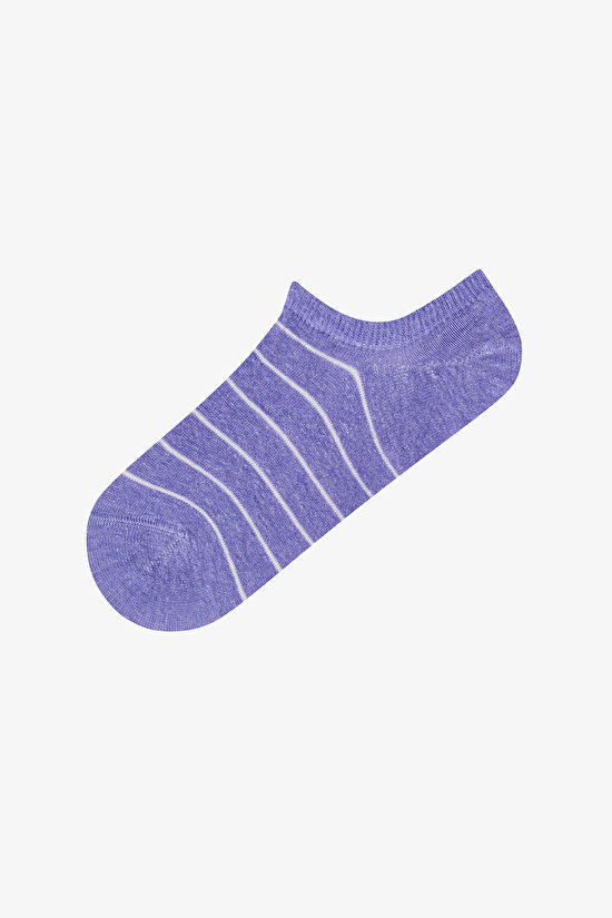 Trendy Pattern 5'li Sneaker Çorabı - 5