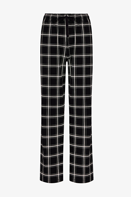Erkek All Day Ekoseli Pantolon Uzun Kollu Pijama Takımı - 3