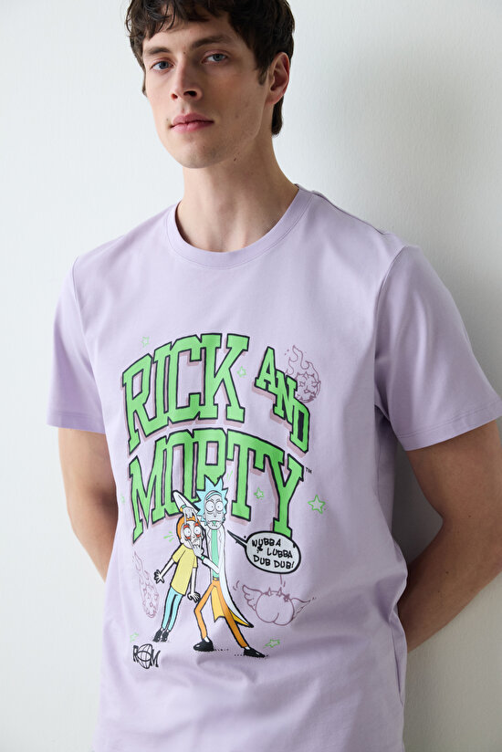 Rick and Morty Multi Colour Short PJ Set - 3