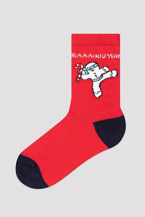 Girls Gingerbread 2in1 Socks - 3