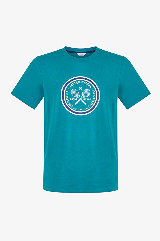 Erkek Renkli Serve Style Pijama Takımı - 2