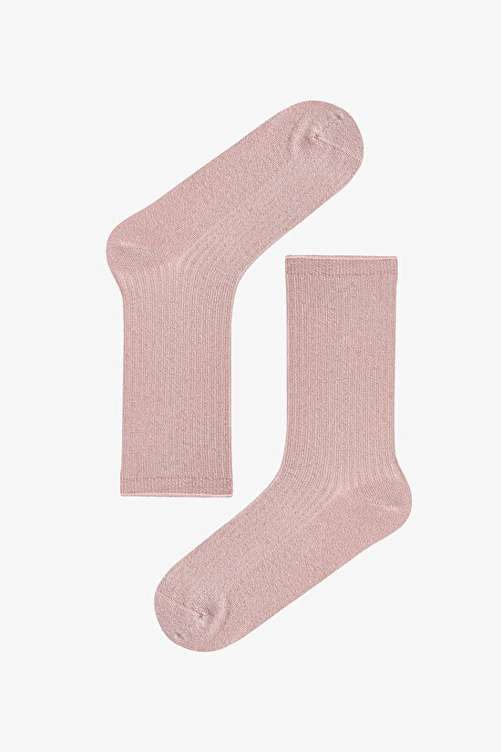 Navy Grey Dream Gleam Cotton Glitter 3 Pack Ankle Socks - 2