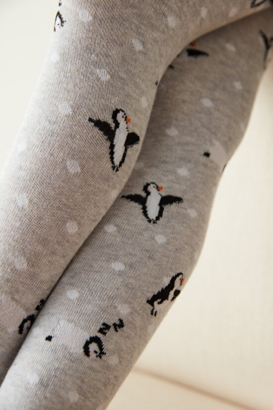 Ash Pretty Snow Penguin lu Socks - 2