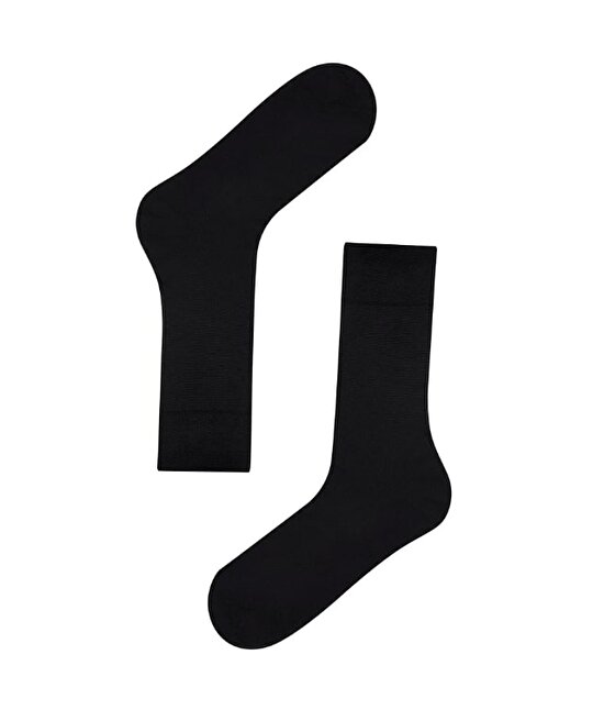 Koyu Lacıvert Erkek Merserize Soket Çorap - 1