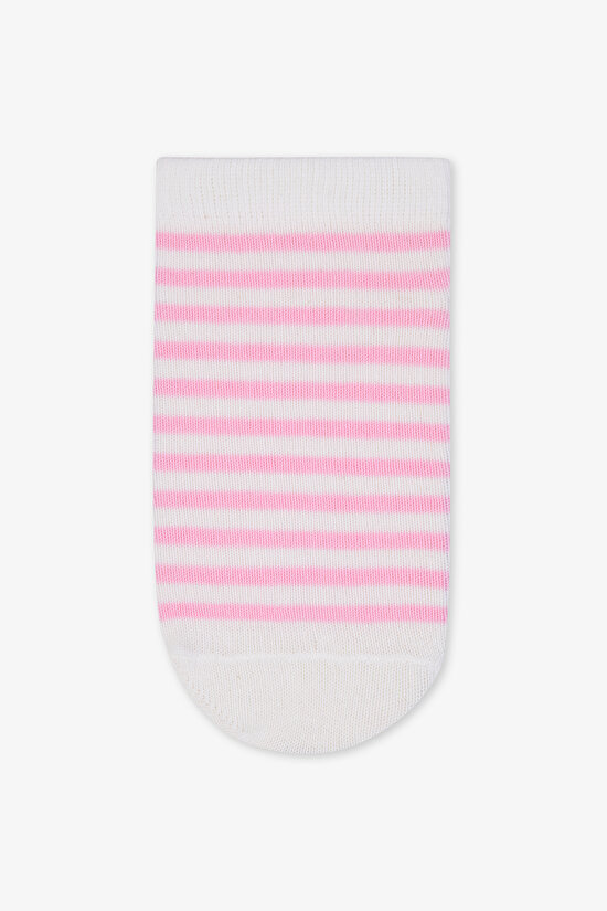 Kız Çocuk Cloud Çok Renkli 4lü Patik Çorap - 3