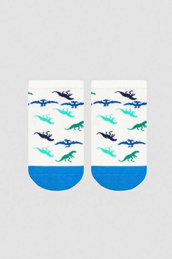 Boy Time Of Dino 4in1 Liner Socks - 2