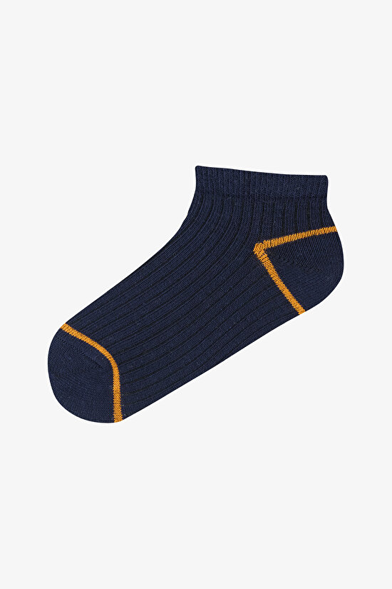Boys Natural Lines  Multi Colour 4in1 Liner Socks Boys Natural Lines  Multi Colour 4in1 Liner Socks - 4